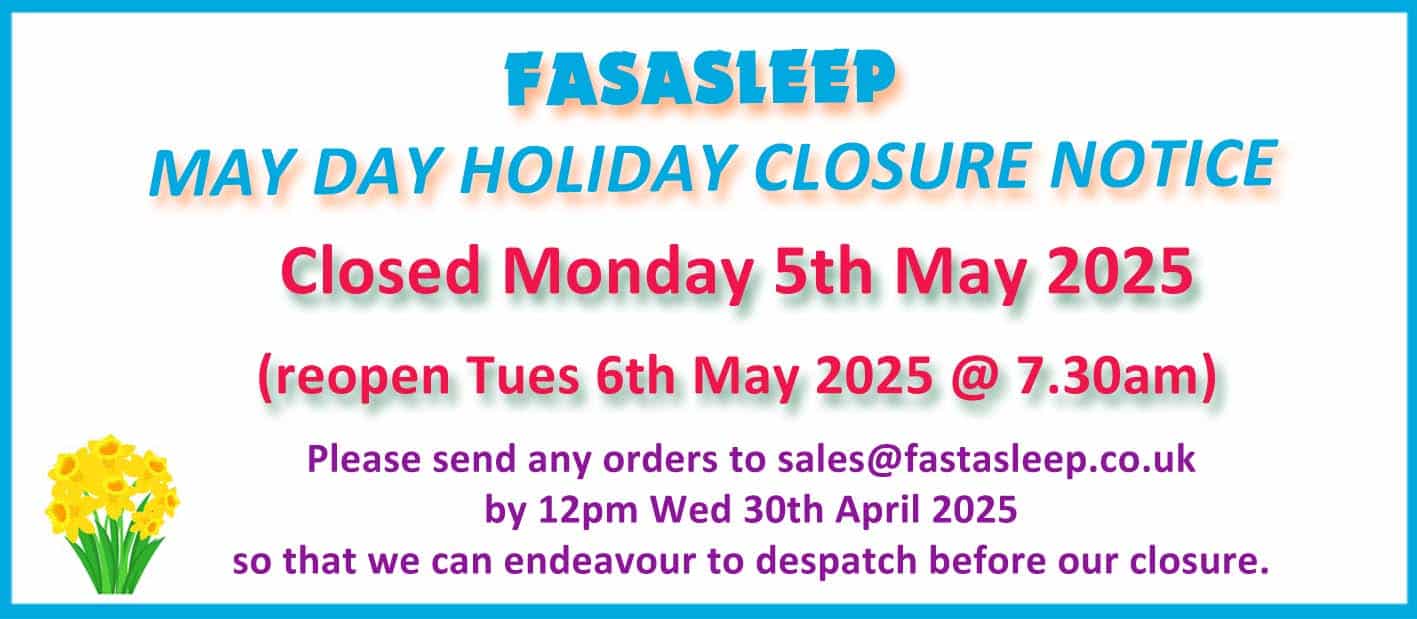 FASTASLEEP May Day Closure 2025
